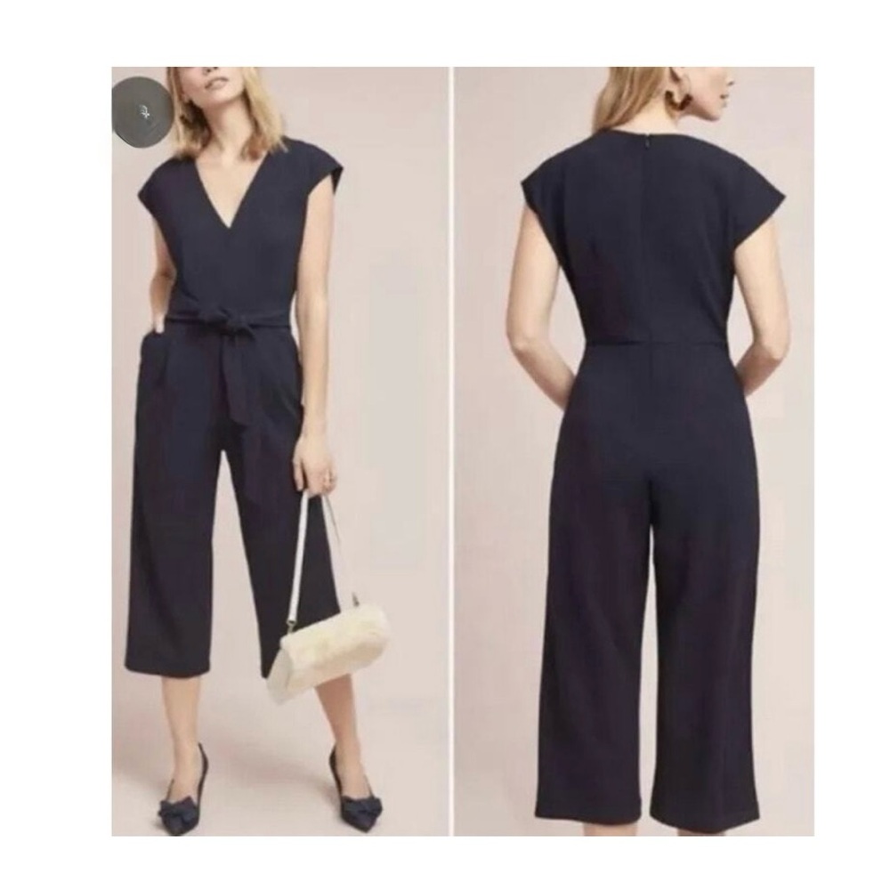 ETT:TWA by Anthropologie Black Sedona Jumpsuit